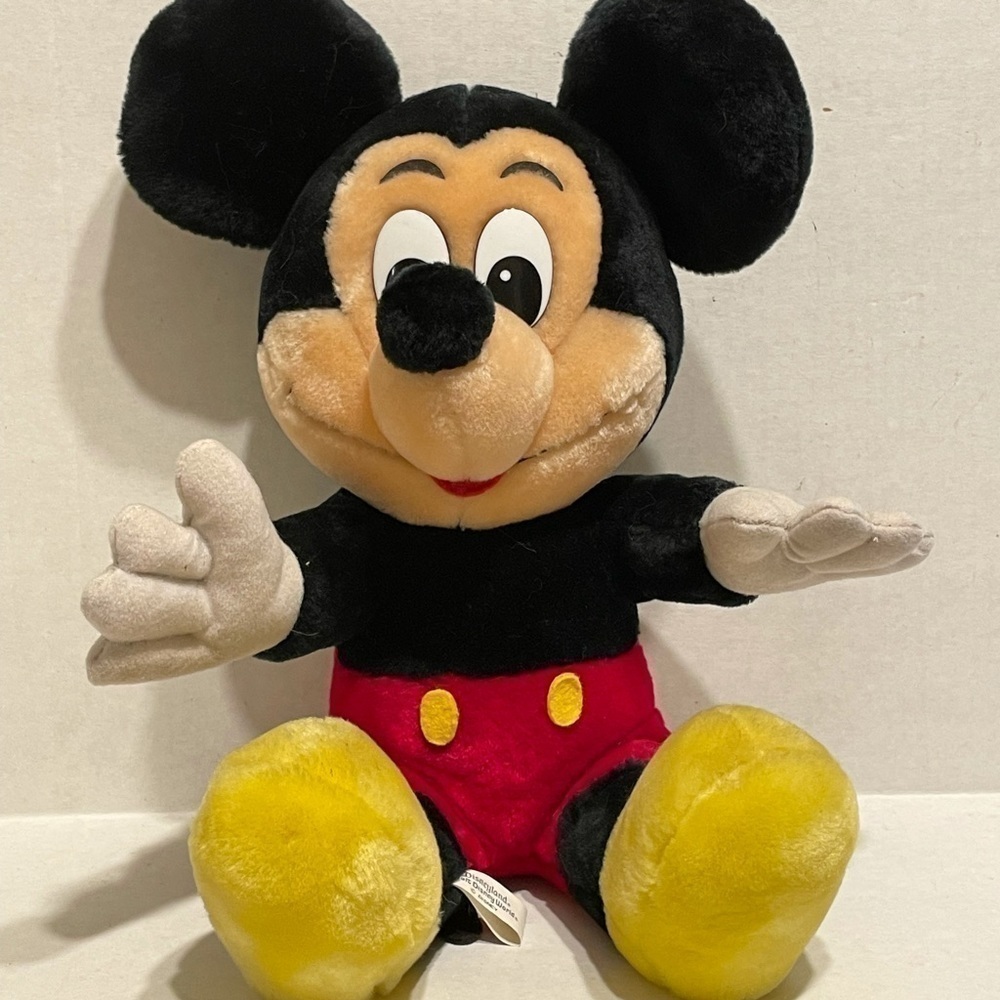 Vintage DisneyLand Stuffed Mickey Mouse Plush - Picture 4 of 11